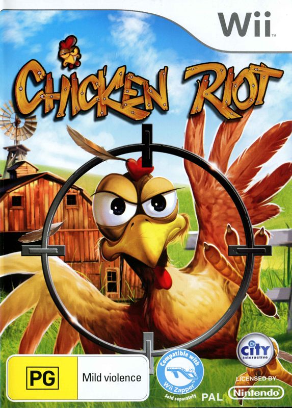 Chicken Riot box art for Wii